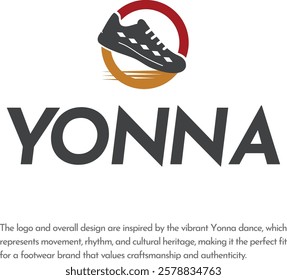 YONNA logo design for shoe company