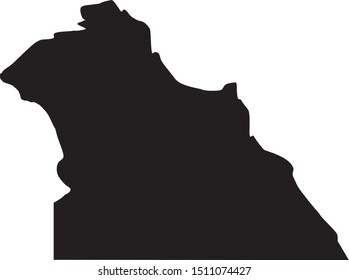 york County map in Pennsylvania state