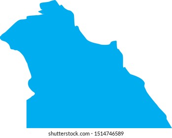 york County map in Pennsylvania state
