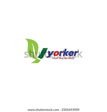 yorker logo design, y leaf composition, pesticide and fertilizer, seed company  logo design