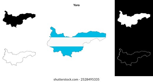 Seu conjunto de mapas de esboço de departamento