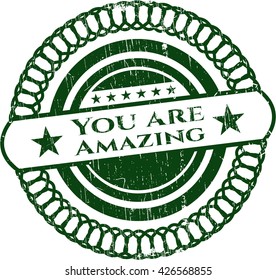 You are Amazing rubber seal