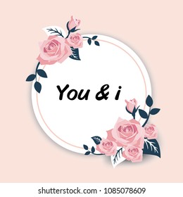 you and i is background wedding