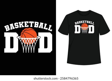 Are you a big fan of basket ball and love being a dad? Or are you a proud father of a basketball player? This funny cute fathers day gift ideas shirt is made for you and your son or daughter.