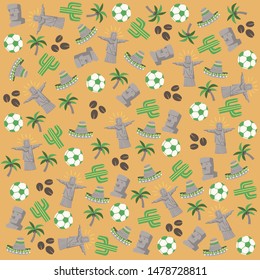 you can always find summer Symbol in south america patterns !!
