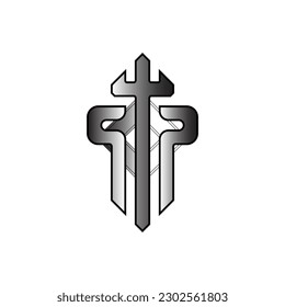 You can call this logo a "tuning fork" which is designed elegantly and powerfully, this is perfect for your start-up company logo.