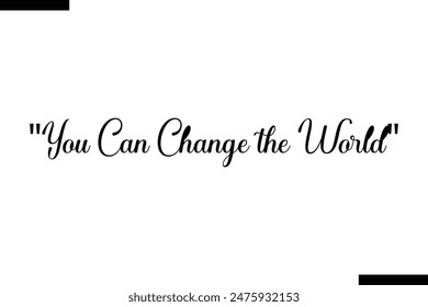 You can change the world typography text of Motivational quote