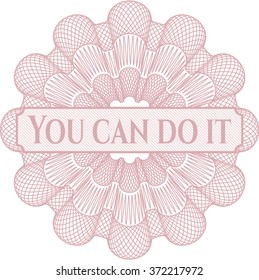 You can do it abstract linear rosette