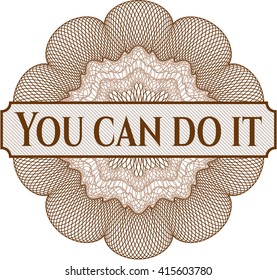 You can do it abstract linear rosette