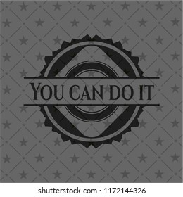 You can do it black emblem. Vintage.