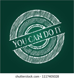 You can do it on blackboard