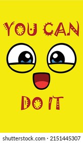 you can do it poster
