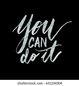 You can do it quote calligraphy