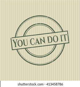 You can do it rubber seal
