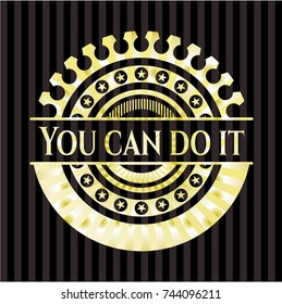 You can do it shiny badge