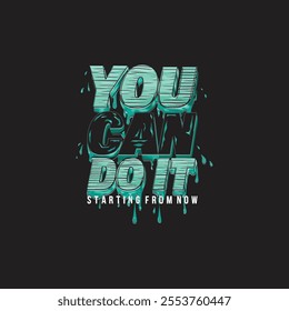 You can do it typography t shirt design