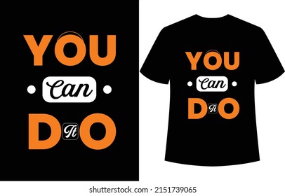 you can do it typography t-shirts design.