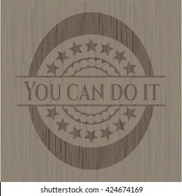 You can do it wood emblem. Retro