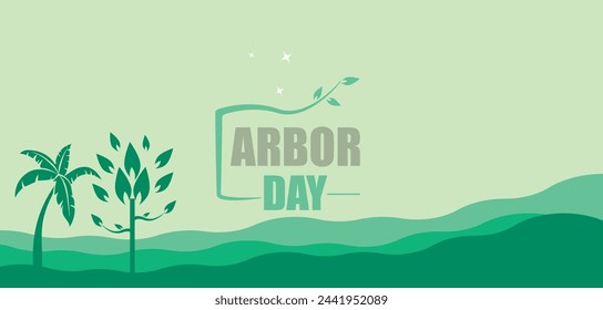 You can download the Arbor Day Banner and Template 