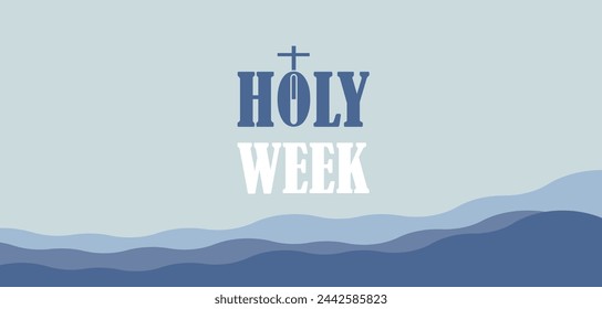 You Can Download The Beautiful Holy Week Banner And Template