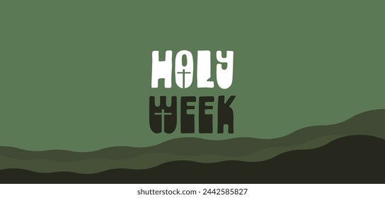 You Can Download The Beautiful Holy Week Banner And Template