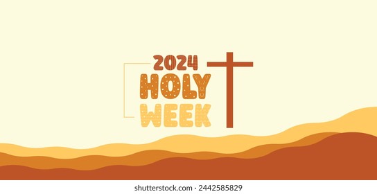 You Can Download The Beautiful Holy Week Banner And Template