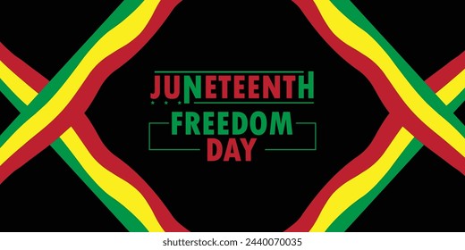 You can download Juneteenth Freedom Day banners and Templates Use on your smartphone, tablet, or computer