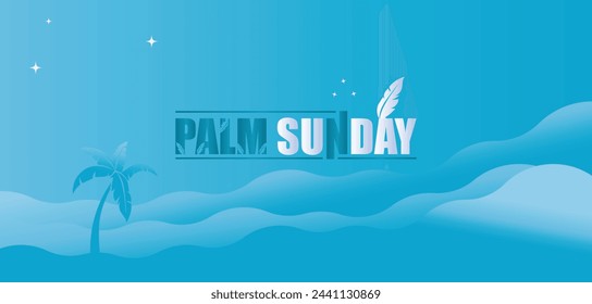 You can download the Palm Sunday Banner and Template