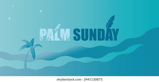 You can download the Palm Sunday Banner and Template