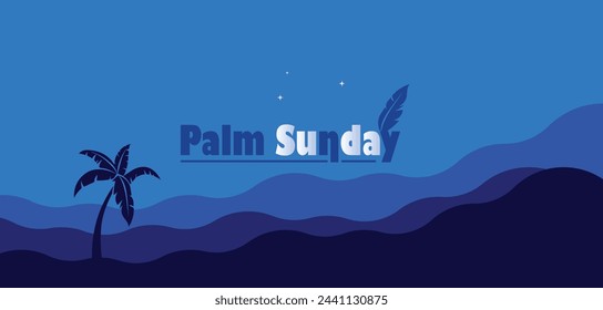 You can download the Palm Sunday Banner and Template