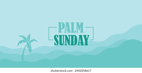 You can download the Palm Sunday Banner and Template