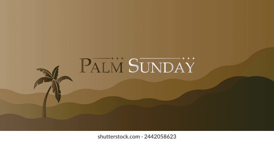 You can download the Palm Sunday Banner and Template