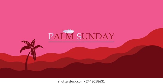 You can download the Palm Sunday Banner and Template