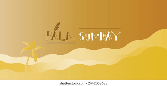 You can download the Palm Sunday Banner and Template