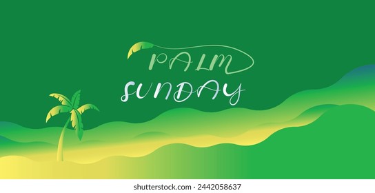 You can download the Palm Sunday Banner and Template