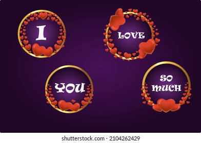 You can Lovely valentine s day frame with gold hearts to design background, poster, banner,... etc.