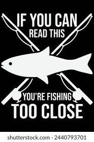 
If You Can Read This You're Fishing eps cut file for cutting machine
