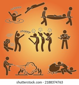 you can use accident injury matchstick men to design banners, posters, backgrounds, ...etc.