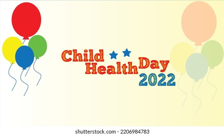 you can use the design to commemorate Child Health Day