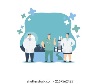 you can use Doctor character medical healthcare to design banners, posters, backgrounds,..etc.
