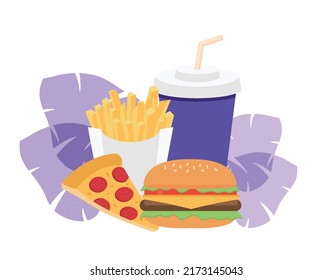 you can use Flat design fast food
 to design banners, posters, backgrounds, ...etc.