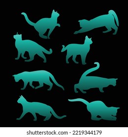 you can use Flat design animals silhouette set to design banners, posters, backgrounds, print POD...etc.