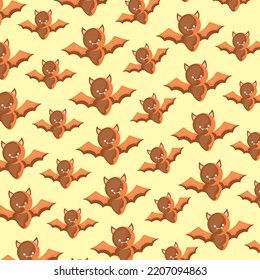you can use Halloween with bats flying pattern vector to design banners, posters, backgrounds, print POD...etc.