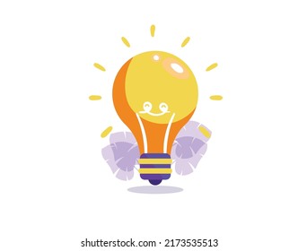 you can use Idea bulb flat design icon vector to design banners, posters, backgrounds, ...etc.