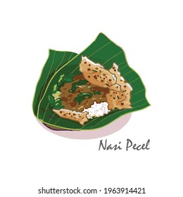 You can use pecel rice illustrations for food menus, brochures, promotions, pamphlets, and others