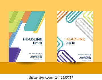 You can use this design for print or digital for brochures, office reports, or you can also use it as a book cover design, company profile