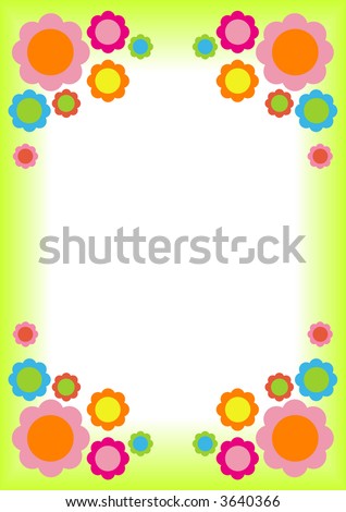 You can use this retro border as a background for pictures, letters, diploma or invitation.