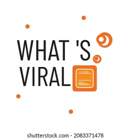 You can use this viral logo on your website. You can edit or add some items by downloading the original vector. you can have it easily by simply pressing the available download button.