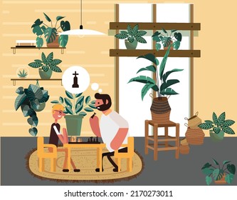 you can use two man competition playing at chess table to design banners, posters, backgrounds, ...etc.