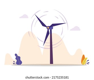 you can use Wind turbine in flat design to design banners, posters, backgrounds, ...etc.